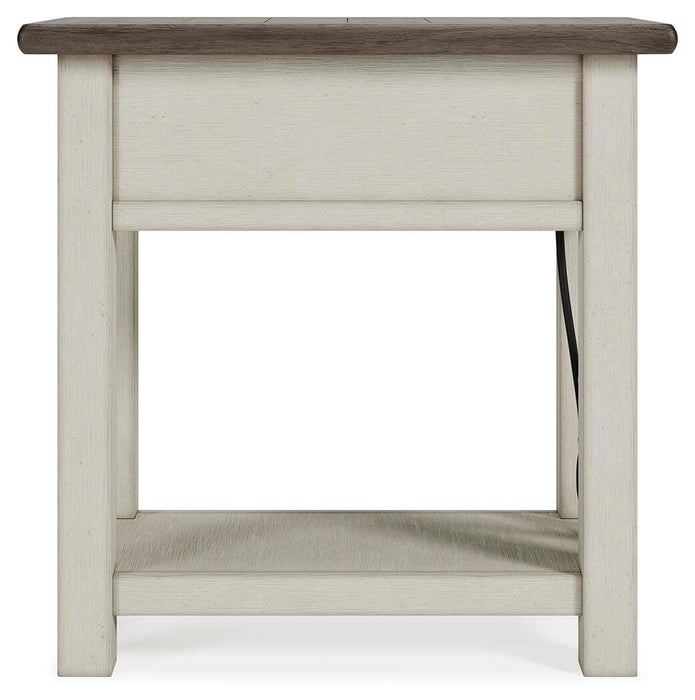 Signature Design Two-tone Chair Side End Table