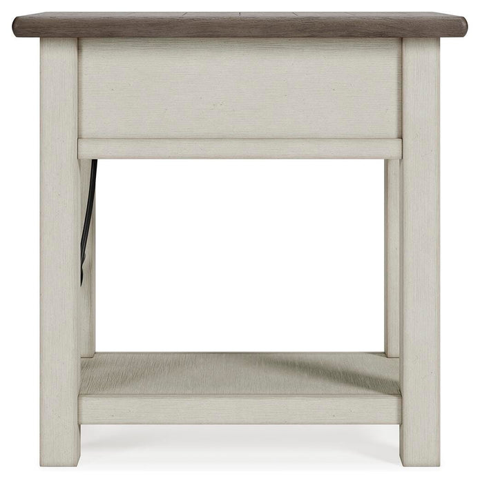 Signature Design Two-tone Chair Side End Table