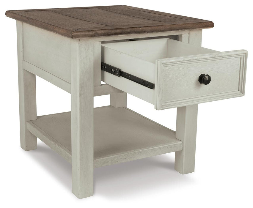 Signature Design Two-tone Rectangular End Table