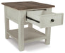 Signature Design Two-tone Rectangular End Table
