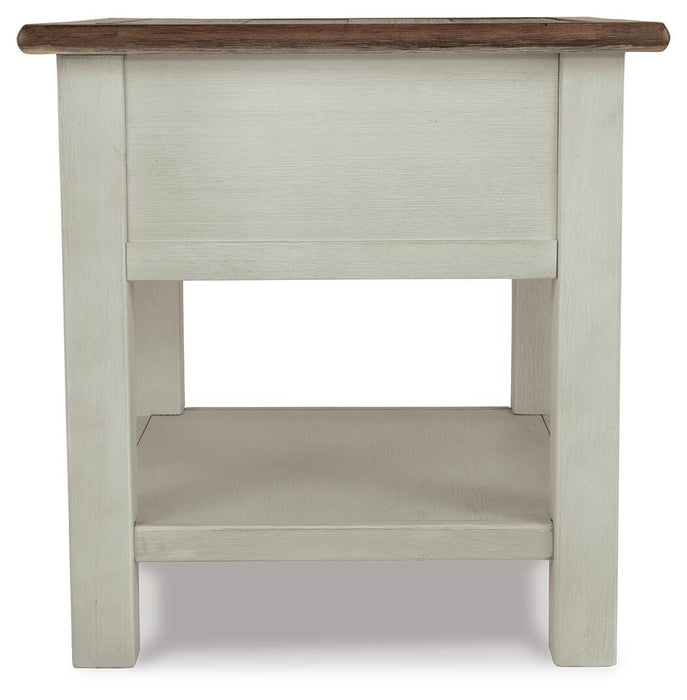 Signature Design Two-tone Rectangular End Table