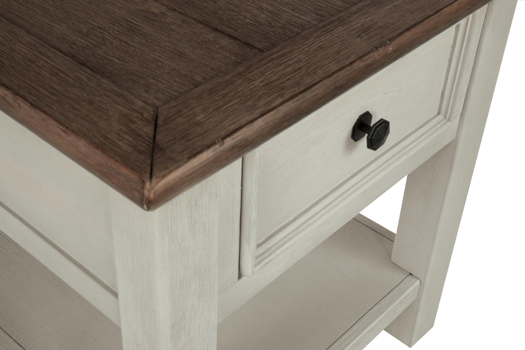 Signature Design Two-tone Rectangular End Table
