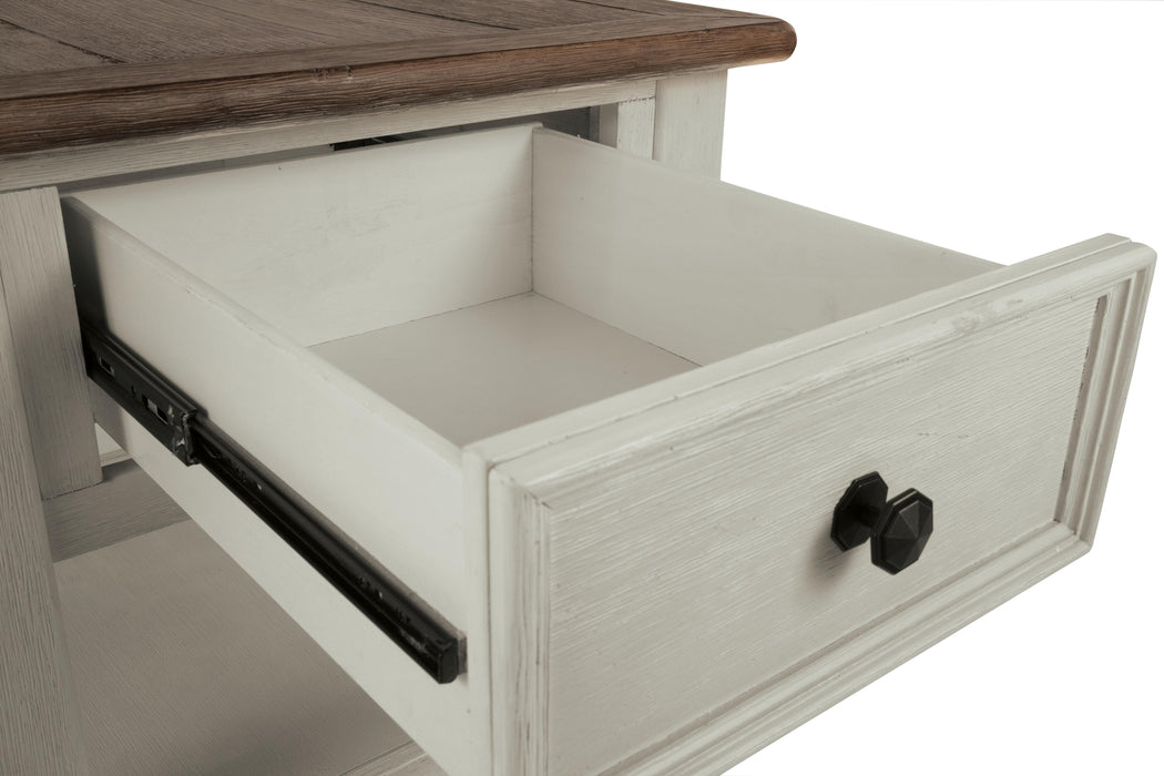 Signature Design Two-tone Rectangular End Table