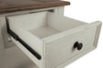 Signature Design Two-tone Rectangular End Table