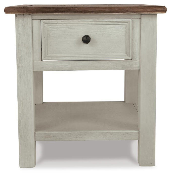 Signature Design Two-tone Rectangular End Table