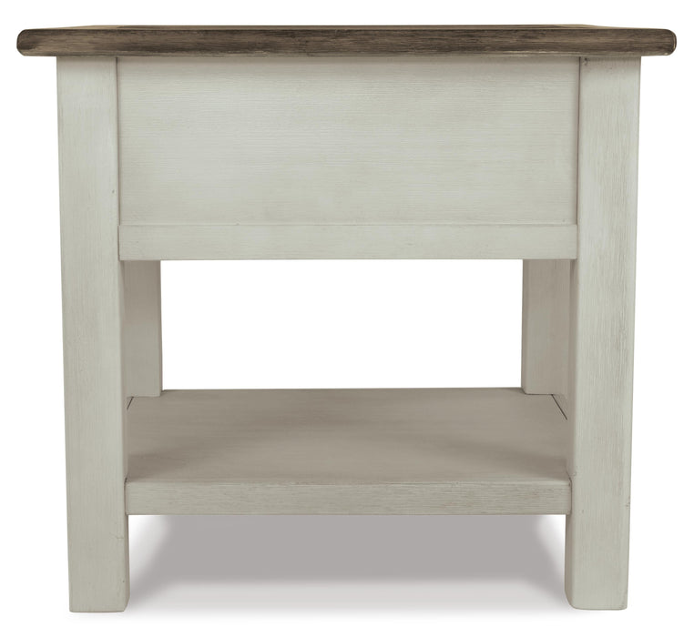 Signature Design Two-tone Rectangular End Table