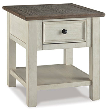 Signature Design Two-tone Rectangular End Table