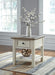 Signature Design Two-tone Rectangular End Table
