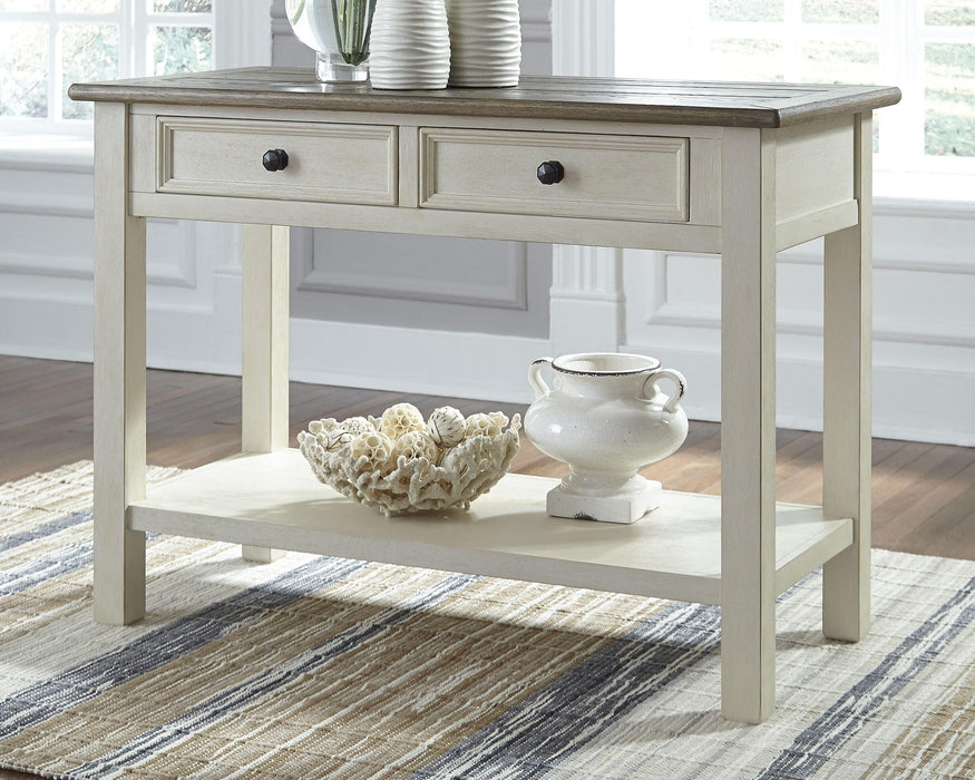 Signature Design Two-tone Sofa Table