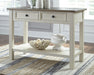Signature Design Two-tone Sofa Table