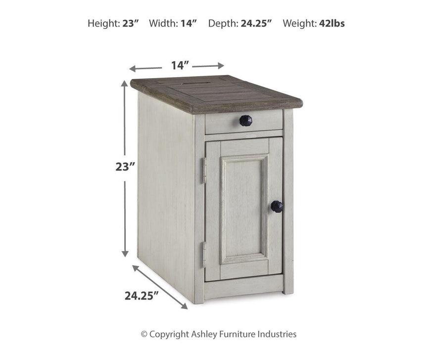 Signature Design Two-tone Chair Side End Table