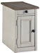 Signature Design Two-tone Chair Side End Table