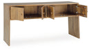 Signature Design Rich Brown Console