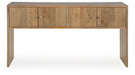 Signature Design Rich Brown Console