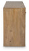 Signature Design Rich Brown Console