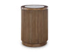 Signature Design Brown Round End Table