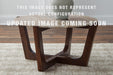 Signature Design Warm Brown Round End Table