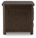 Signature Design Dark Brown Rectangular End Table