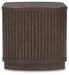 Signature Design Dark Brown Square End Table