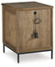 Signature Design Brown Chair Side End Table