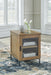 Signature Design Brown Chair Side End Table
