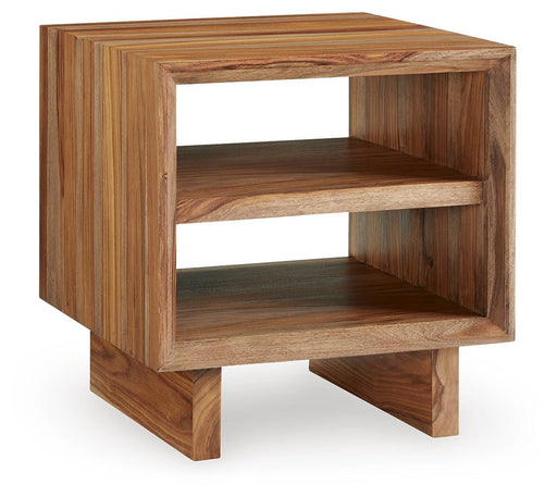 Signature Design Brown Square End Table