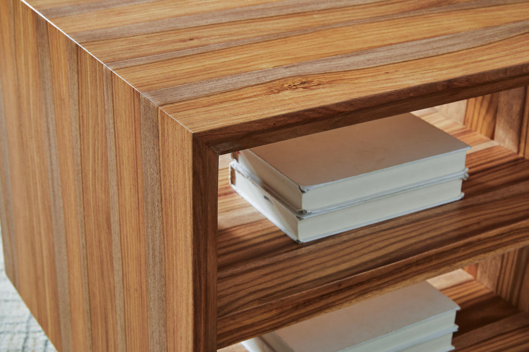 Signature Design Brown Square End Table