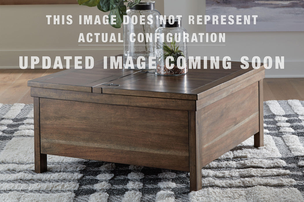 Signature Design Grayish Brown Chair Side End Table