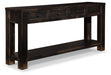 Signature Design Black Sofa Table