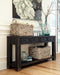 Signature Design Black Sofa Table