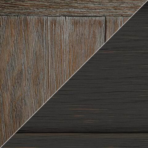 Signature Design Grayish Brown/Black Chair Side End Table