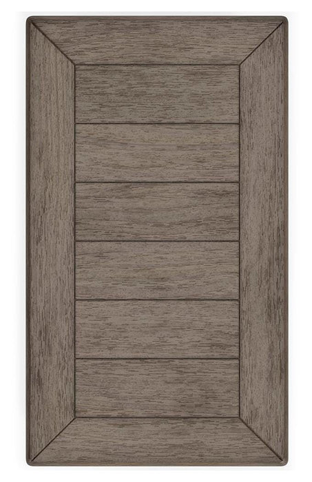 Signature Design Grayish Brown/Black Chair Side End Table
