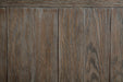 Signature Design Grayish Brown/Black Sofa Table