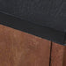Signature Design Warm Brown/Black Chair Side End Table