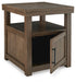 Signature Design Brown Rectangular End Table