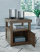 Signature Design Brown Rectangular End Table