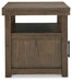 Signature Design Brown Rectangular End Table