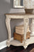 Signature Design White/Brown Sofa Table