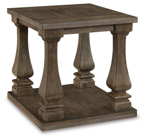 Signature Design Gray Rectangular End Table