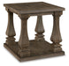 Signature Design Gray Rectangular End Table