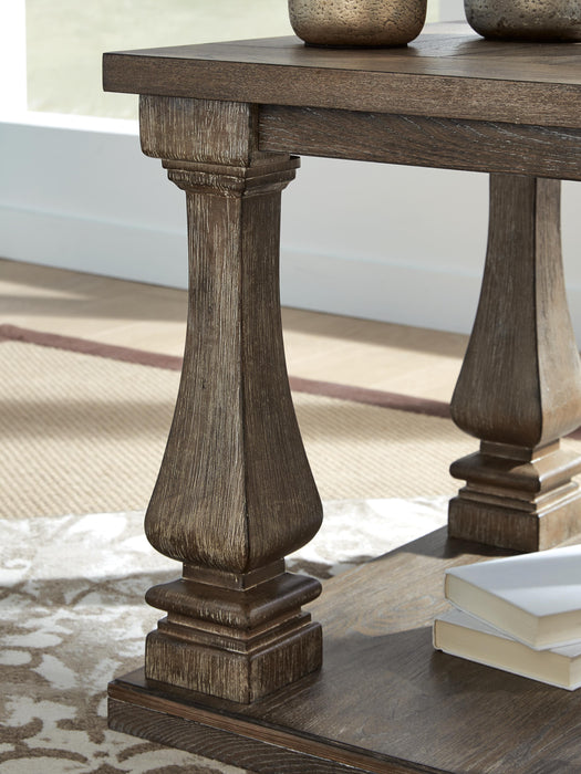 Signature Design Gray Rectangular End Table