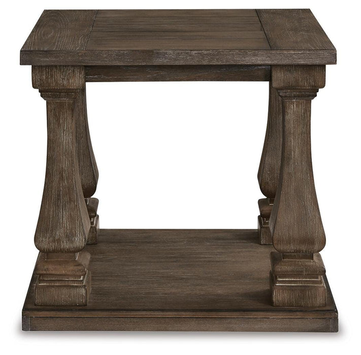 Signature Design Gray Rectangular End Table
