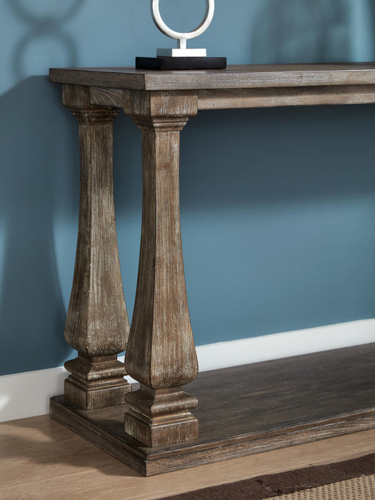 Signature Design Gray Sofa Table
