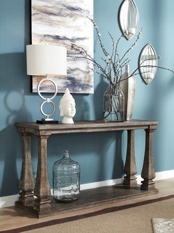 Signature Design Gray Sofa Table