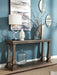 Signature Design Gray Sofa Table