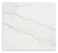 Signature Design White/Dark Brown Rectangular End Table