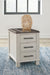 Signature Design Gray/Brown Chair Side End Table