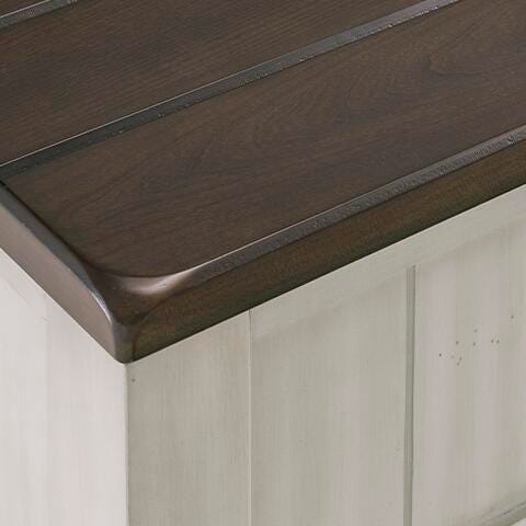 Signature Design Gray/Brown Chair Side End Table