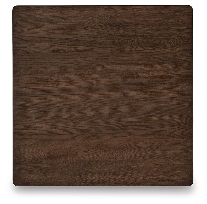 Signature Design Warm Brown Square End Table