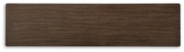 Signature Design Warm Brown Sofa Table